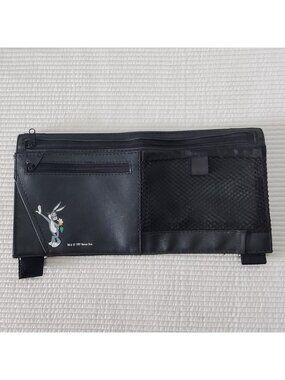 Warner Bros Looney Tunes Auto Car Sun Visor Organizer 1997 11x6 Bugs Bunny Axius